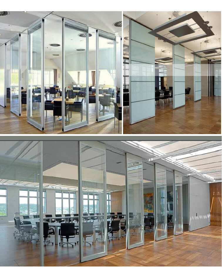 Glass Partition Wall Soundtreating - Glass Partition Wall With Door